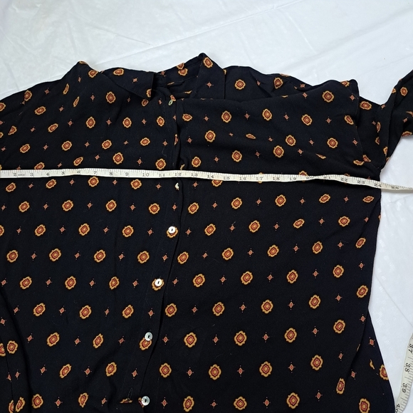 FREE People Intimately Medallion Print Button down shirt - Picture 11 of 12